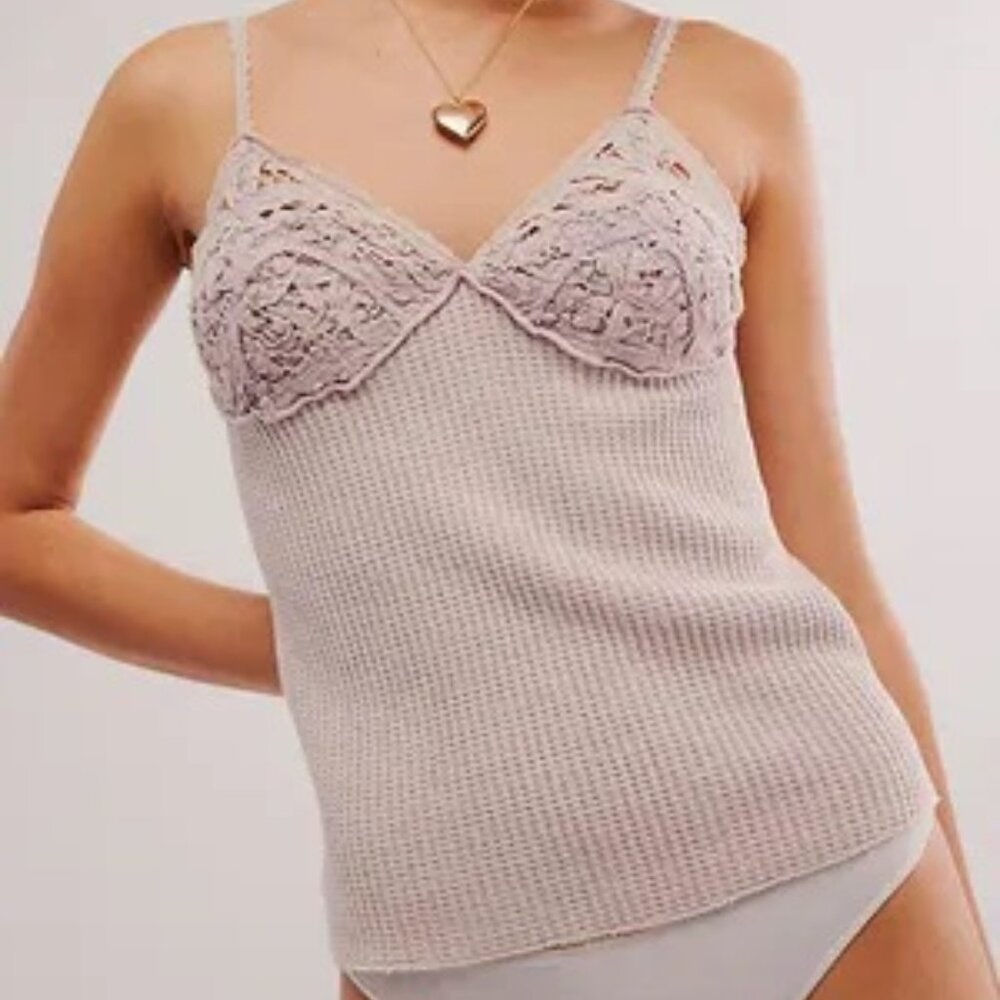 NWOT Free People One Knit Cami